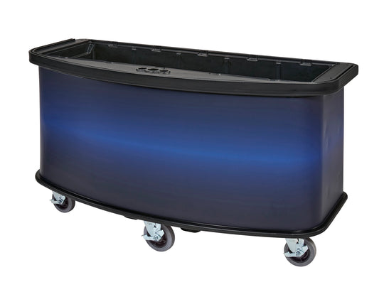 Cambro CVC75BW10 vending cart base unit only Blue