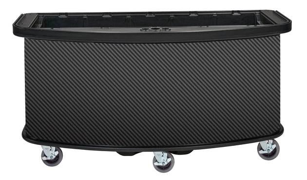 Cambro CVC75BW13 vending cart base unit only Carbon Fiber