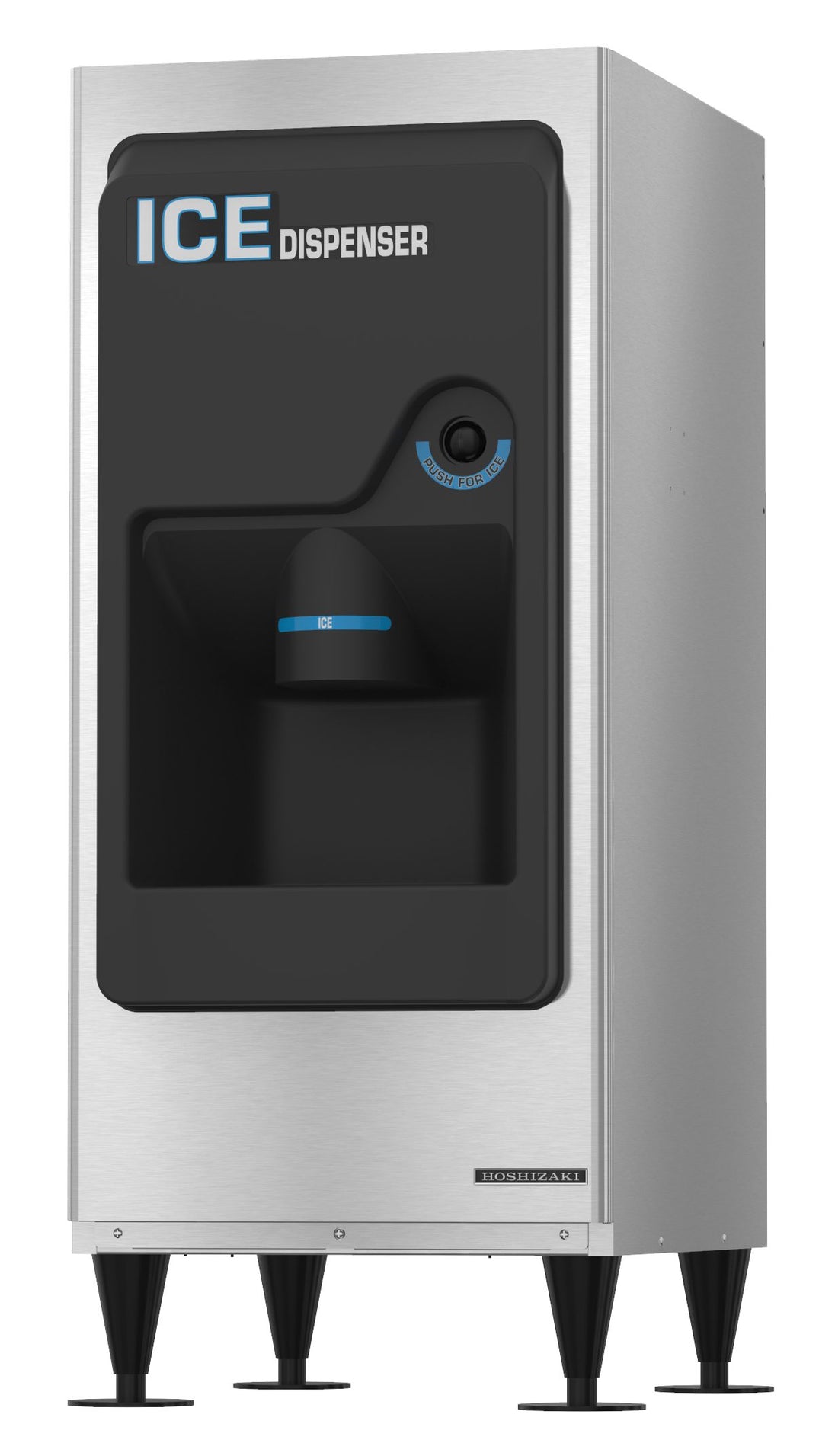 Hoshizaki DB-130H hotel ice dispenser left side view