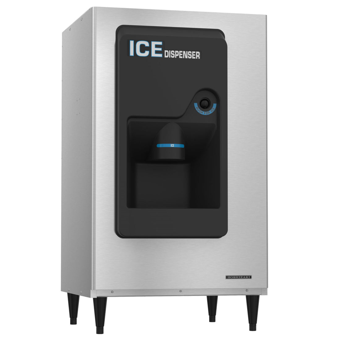Hoshizaki DB-200H 30 inch floor model hotel ice dispenser with 200 lb storage