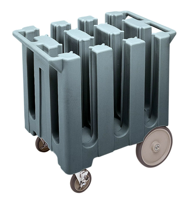Cambro DC575191 5-3/4 inch 6-column granite gray poker chip dish cart