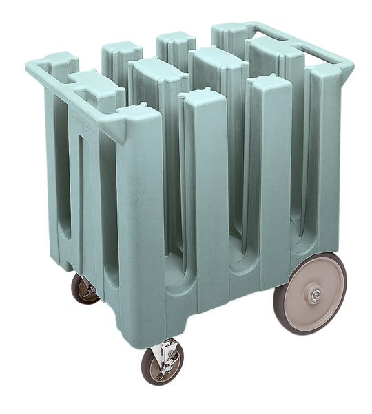 Cambro DC575401 5-3/4 inch 6-column slate blue poker chip dish cart