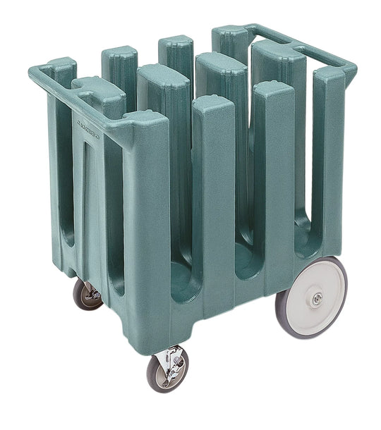 Cambro DC700401 7 inch 6-column slate blue poker chip dish cart