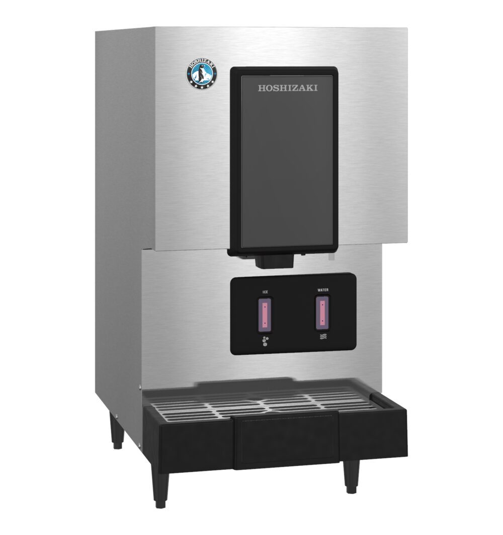 Hoshizaki DCM-271BAK-OS Opti-Serve hands-free cubelet ice maker and water dispenser