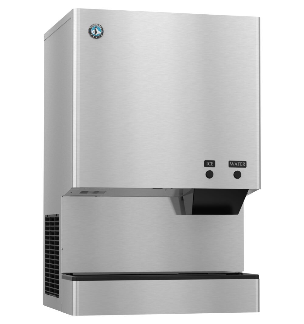 Hoshizaki DCM-300BAK air-cooled cubelet ice maker and water dispenser
