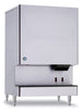 Hoshizaki DCM-751BWH-OS ice maker dispenser shown on legs