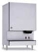Hoshizaki DCM-751BWH-OS ice maker dispenser shown on legs