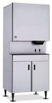 Hoshizaki DCM-751BWH-OS ice dispenser shown with SD750 stand