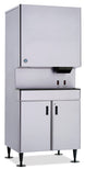 Hoshizaki DCM-751BWH-OS ice dispenser shown with SD750 stand