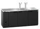 Hoshizaki DD80 direct draw beer cooler right side view showing side-mount refrigeration