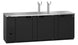 Hoshizaki DD95 direct draw beer cooler right side view showing side-mount refrigeration