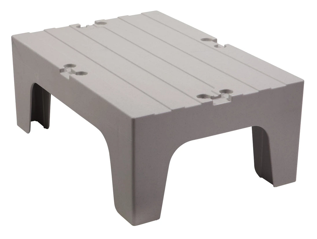 Cambro DRS30480 30 inch solid top speckled gray dunnage rack