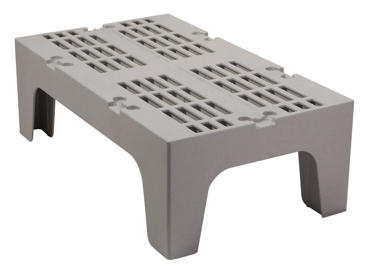 Cambro DRS360480 36 inch slotted top speckled gray dunnage rack