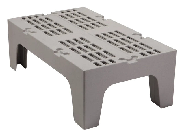 Cambro DRS360480 36 inch slotted top speckled gray dunnage rack