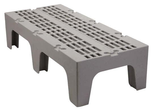 Cambro DRS480480 48 inch slotted top speckled gray dunnage rack