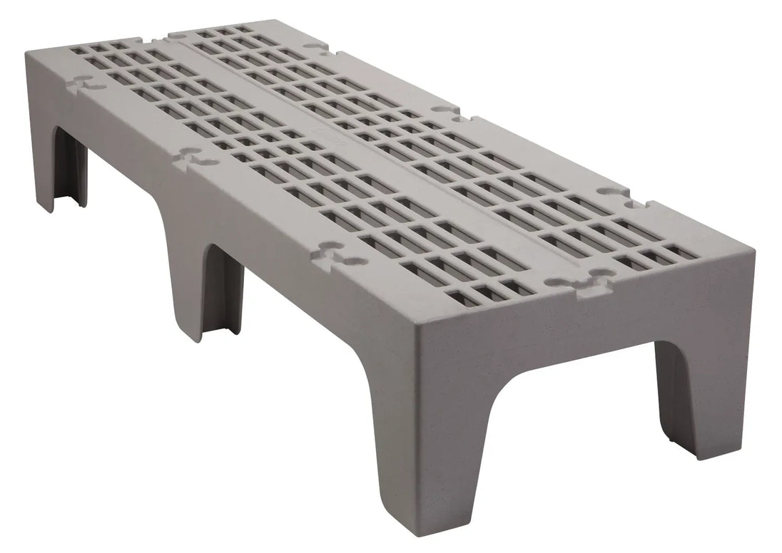 Cambro DRS600480 60 inch slotted top speckled gray dunnage rack