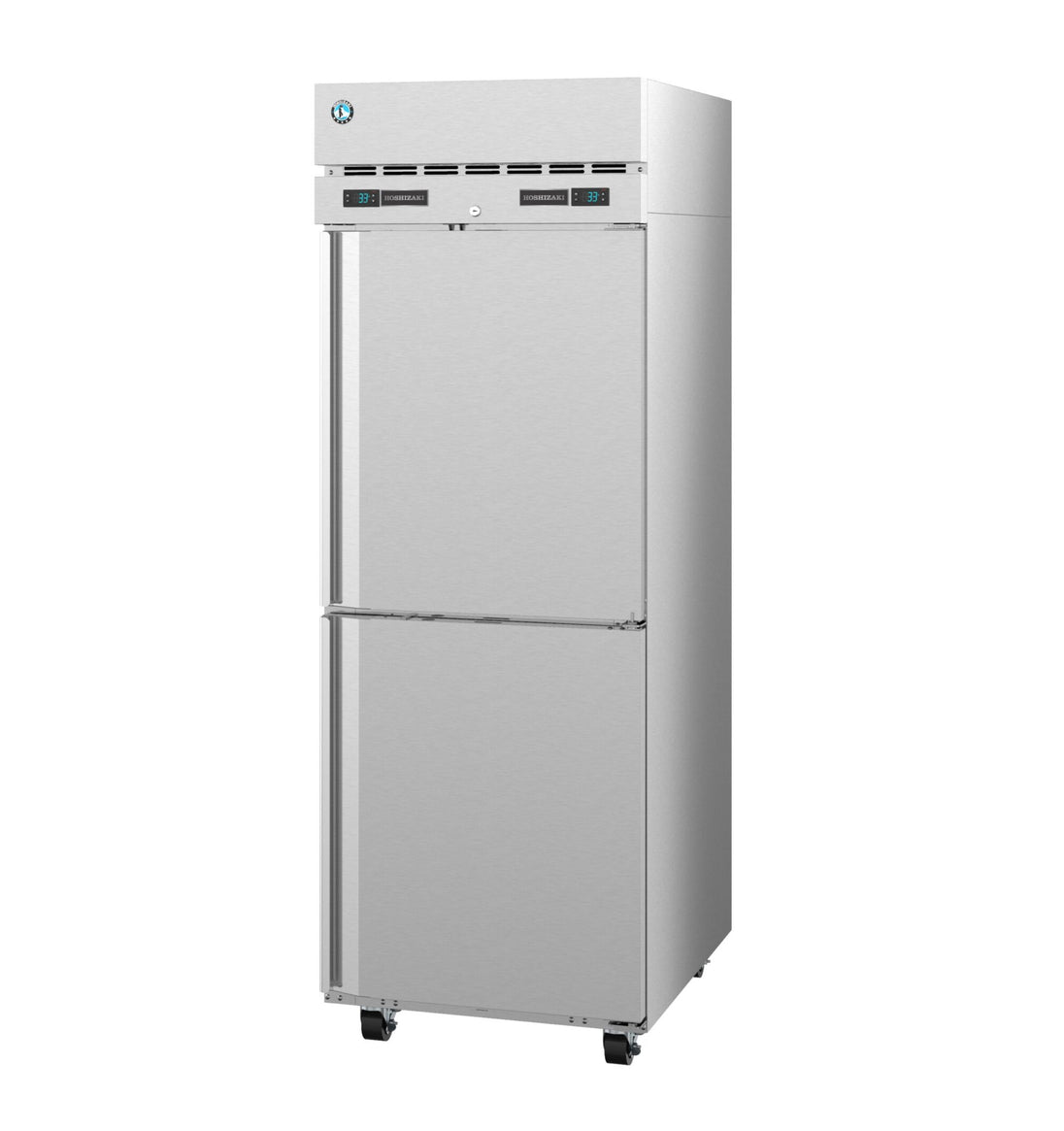 Hoshizaki DT1A-HS dual temp reach-in left side view