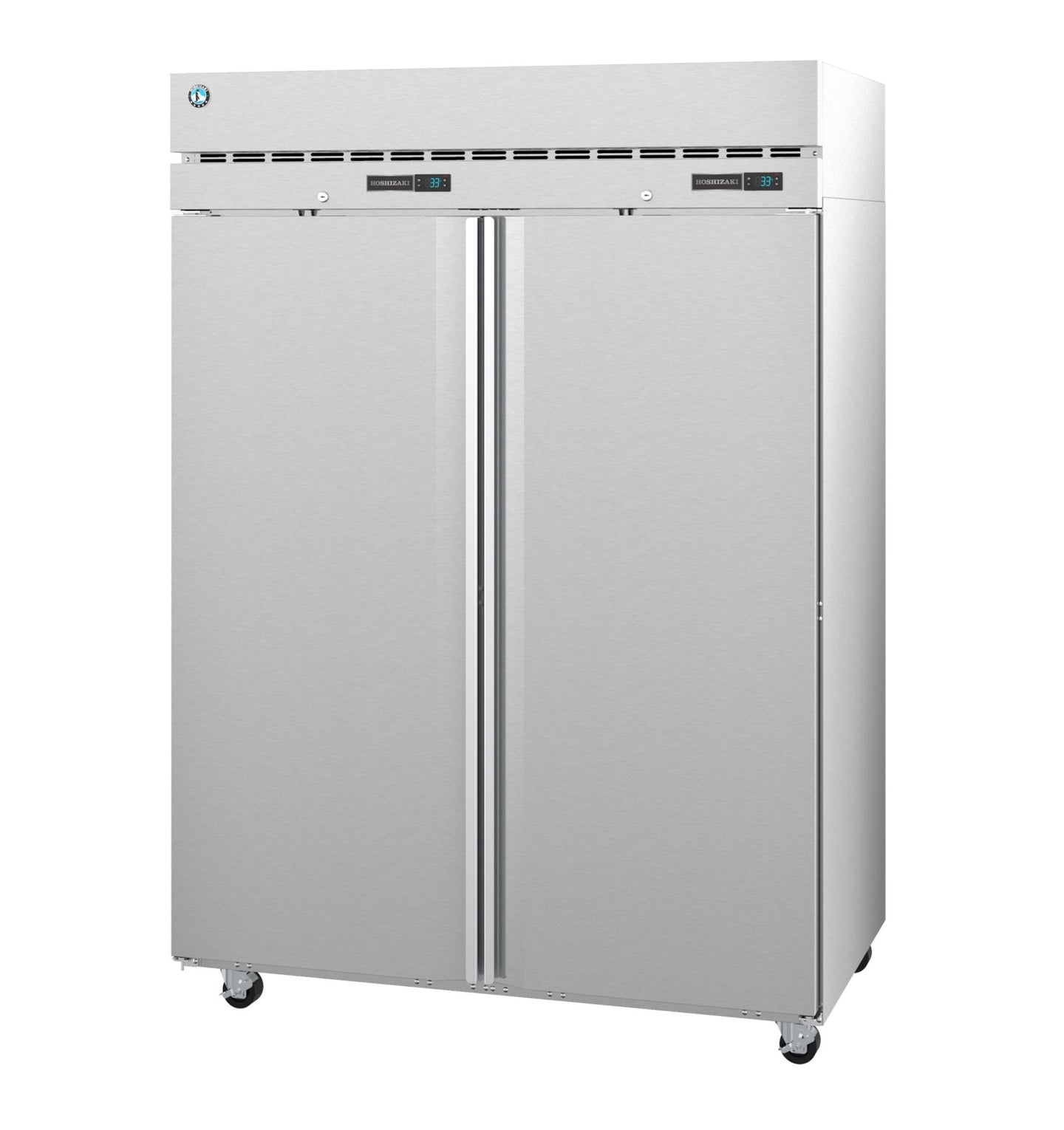Hoshizaki DT2A-FS dual temp reach-in left side view