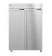 Hoshizaki DT2A-FS two section dual temperature reach-in refrigerator freezer with full stainless doors