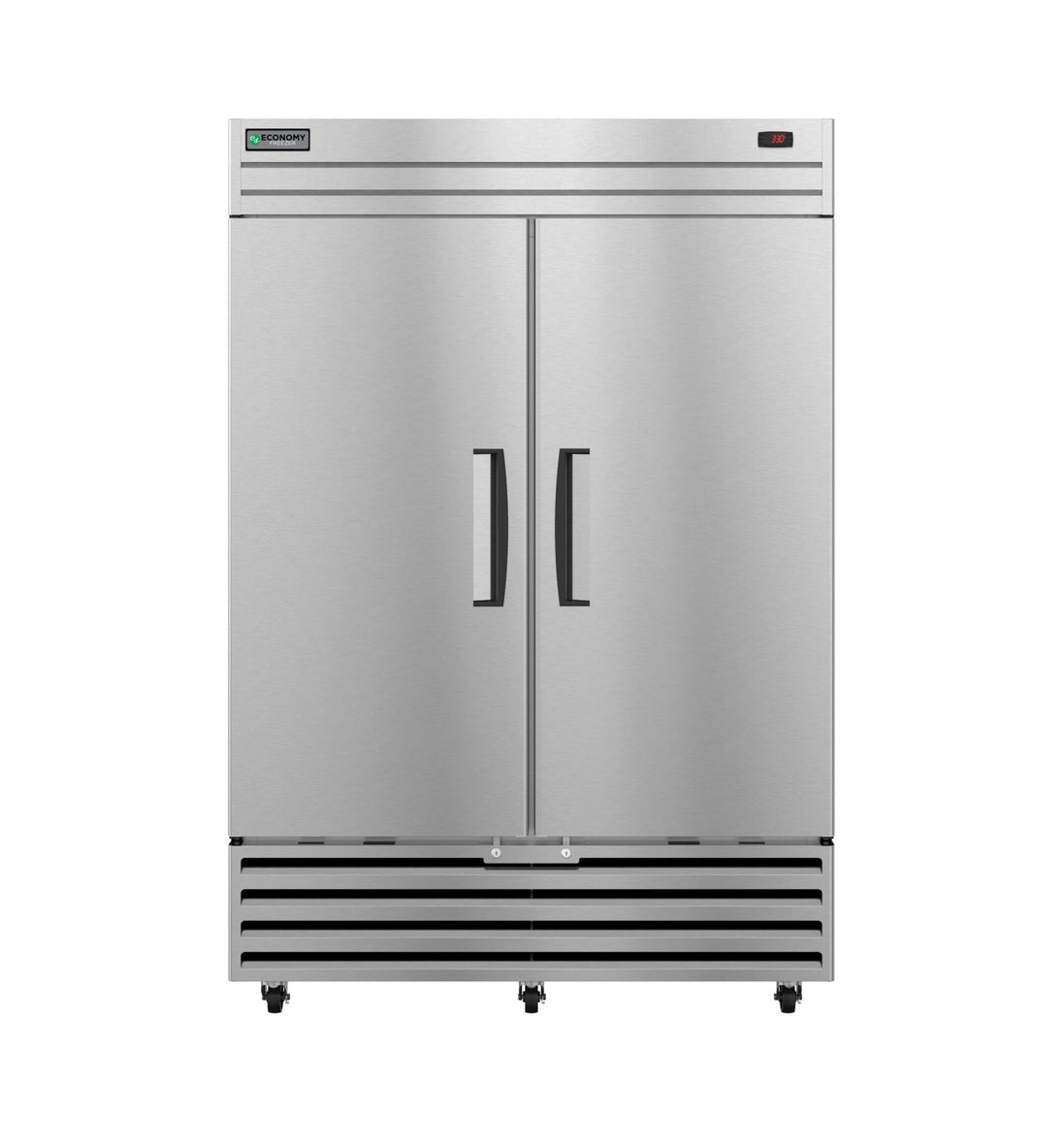 Hoshizaki EF2A-FS Economy Series two section reach-in freezer with full stainless steel doors