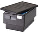 Cambro EPP180S110 stackable top load EPP food pan carrier, angled view