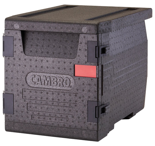 Cambro EPP300SW110 front load EPP food pan carrier, black, shrink wrap packaging, same unit as EPP300110