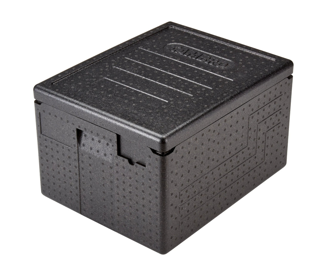 Cambro EPPMTSW110 insulated meal tray carrier, black