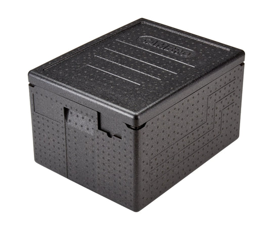 Cambro EPPMTSW110 insulated meal tray carrier, black