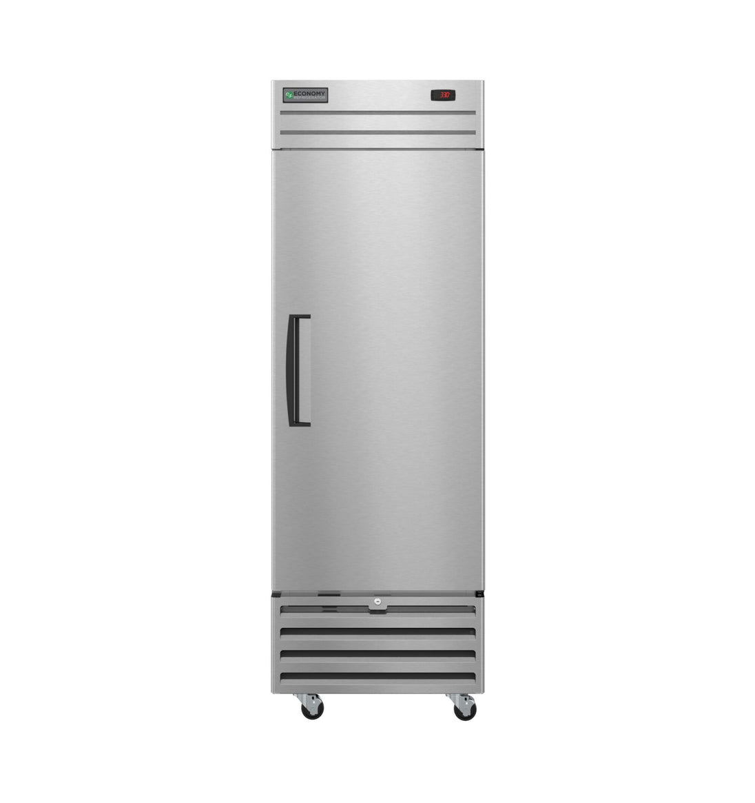 Hoshizaki ER1A-FS Economy Series one section reach-in refrigerator with full stainless steel door