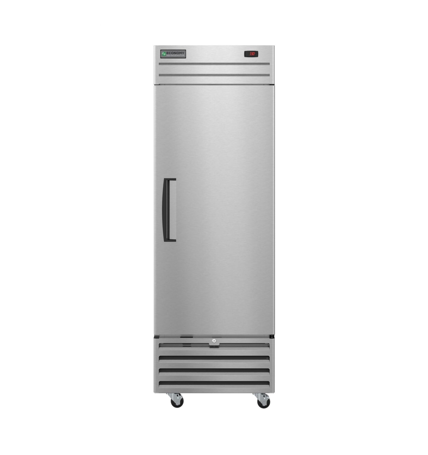 Hoshizaki ER1A-FS Economy Series one section reach-in refrigerator with full stainless steel door