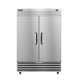Hoshizaki ER2A-FS Economy Series two section reach-in refrigerator with full stainless steel doors