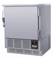 Migali Industries EVOX-U1R-LB Medical-Grade Refrigerator 4.2 Cu. Ft. - single solid door undercounter refrigerator with digital controller, front quarter view