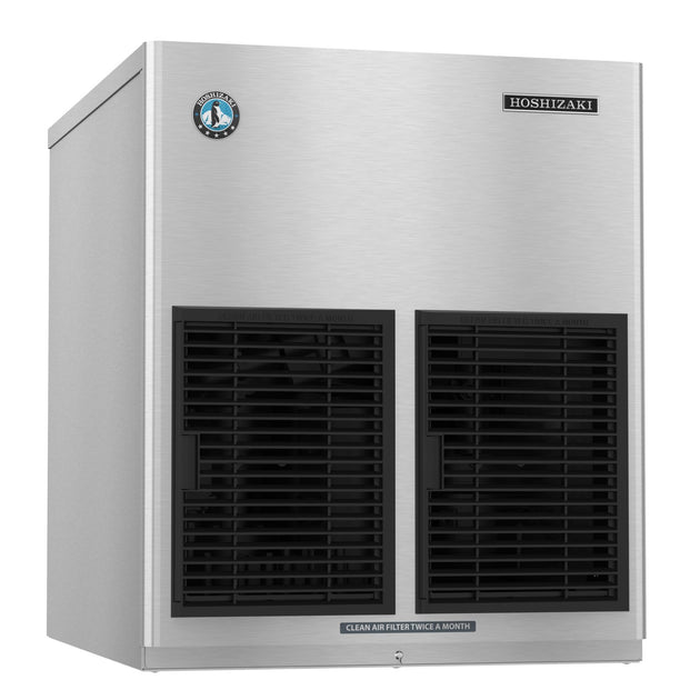 Hoshizaki F-1022MAK-C 22 inch air-cooled modular cubelet ice machine, right side view