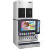 Hoshizaki F-822MAK-C cubelet ice machine paired with a Sensation 30 dispenser