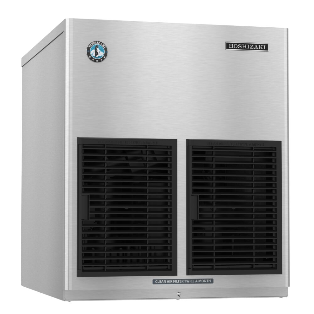 Hoshizaki F-822MAK-C air-cooled modular cubelet ice machine head unit, right view