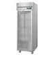 Hoshizaki F1A-FG glass door reach-in freezer left side view