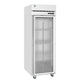 Hoshizaki F1A-FG glass door reach-in freezer right side view