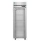 Hoshizaki F1A-FG Steelheart Series single section reach-in freezer with full glass door