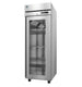 Hoshizaki F1A-FGE glass door reach-in freezer left side view