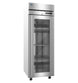 Hoshizaki F1A-FGE glass door reach-in freezer right side view