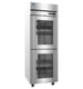 Hoshizaki F1A-HGE half glass door reach-in freezer right side view