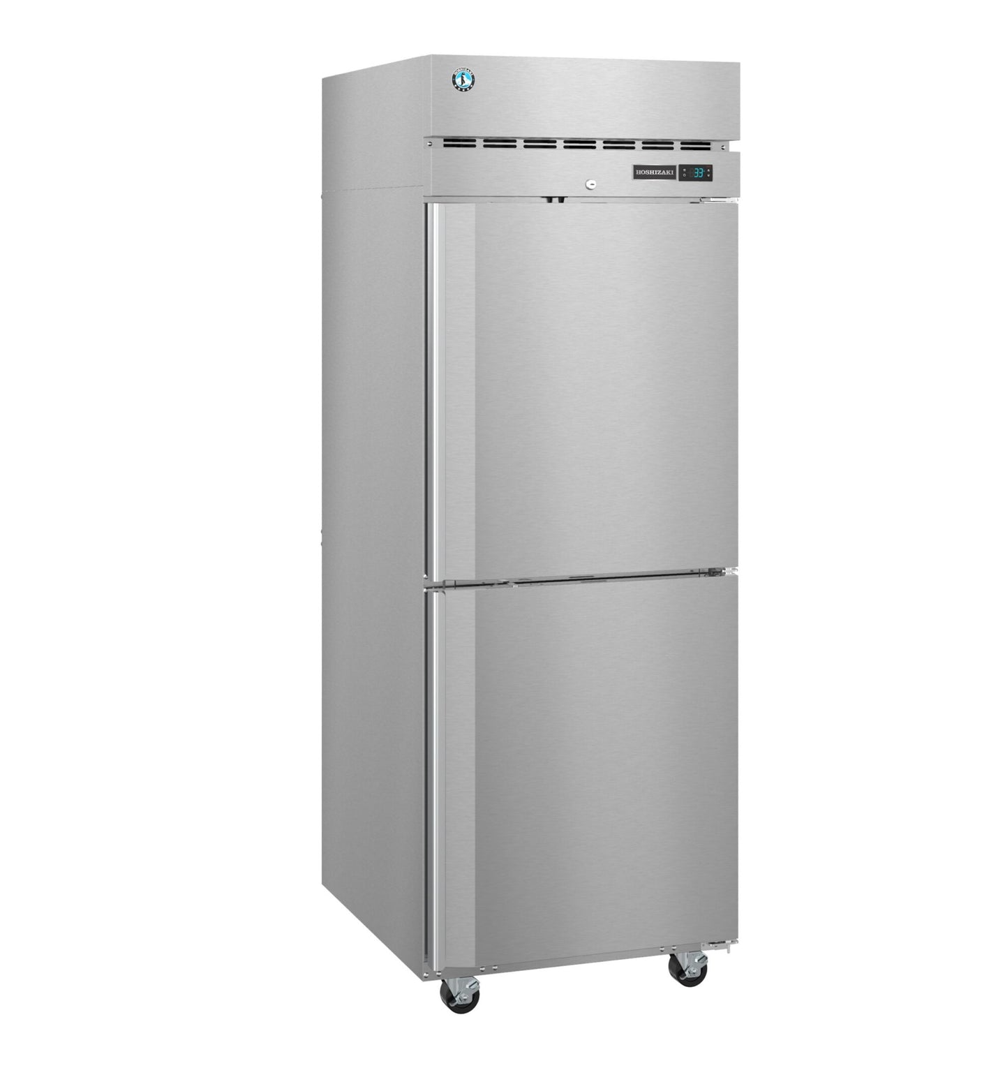 Hoshizaki F1A-HS half door reach-in freezer right side view