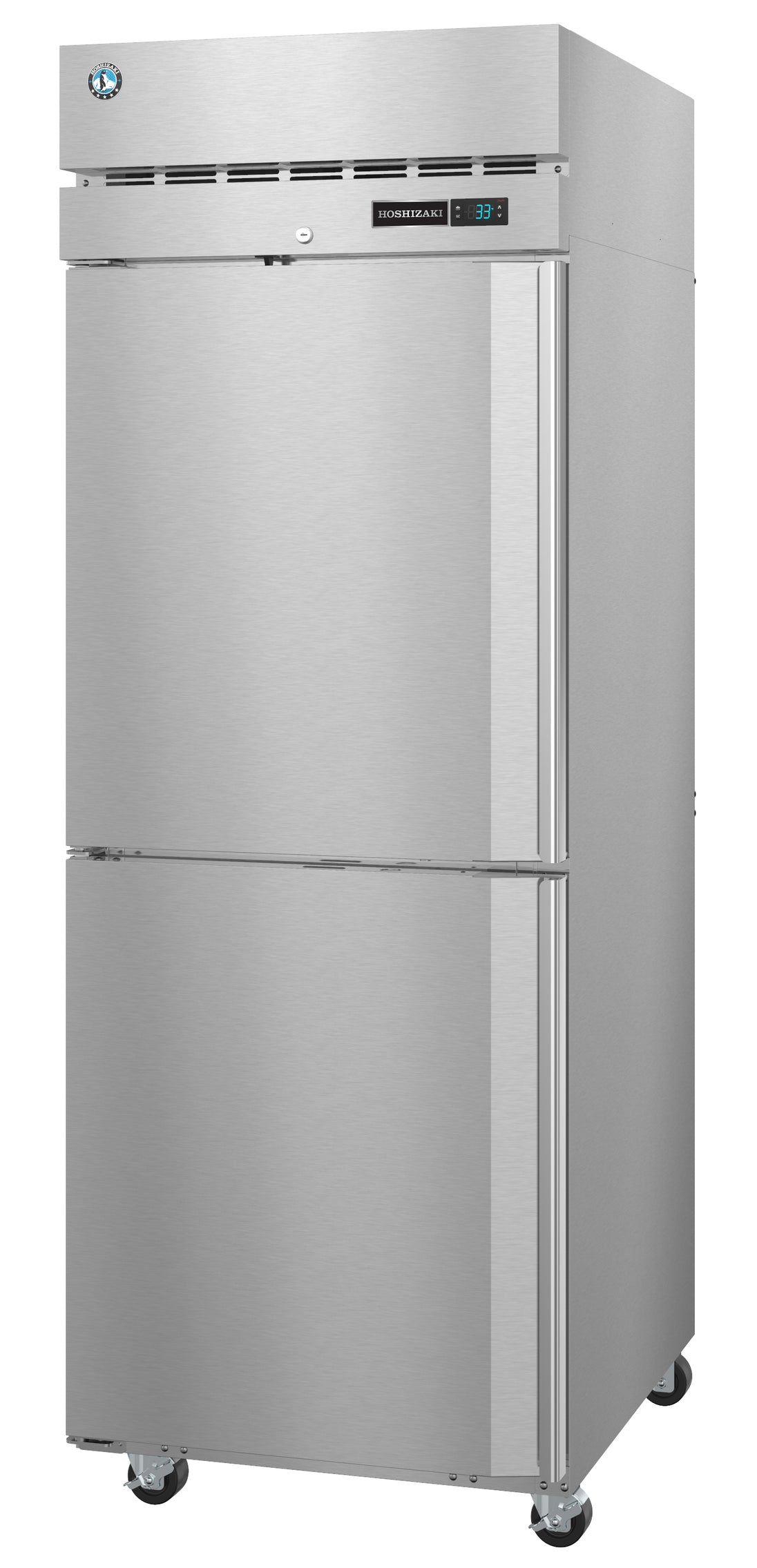 Hoshizaki F1A-HSL half door reach-in freezer left side view