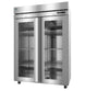 Hoshizaki F2A-FGE glass door reach-in freezer left side view