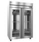 Hoshizaki F2A-FGEN glass door reach-in freezer right side view