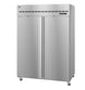 Hoshizaki F2A-FS two section reach-in freezer left side view