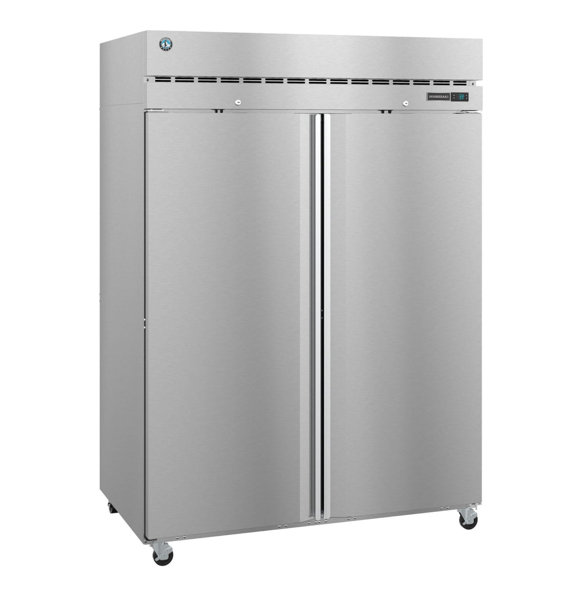 Hoshizaki F2A-FS two section reach-in freezer right side view