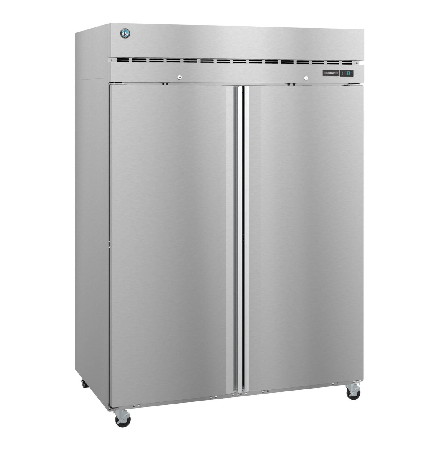 Hoshizaki F2A-FS two section reach-in freezer right side view