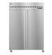 Hoshizaki F2A-FS Steelheart Series two section reach-in freezer with full stainless steel doors