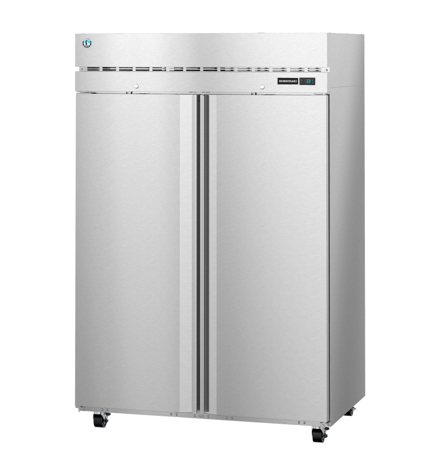 Hoshizaki F2A-FSN two section reach-in freezer left side view